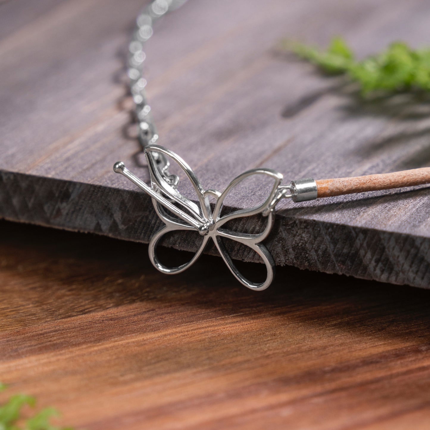Nexus Collection Butterfly Charm Necklace